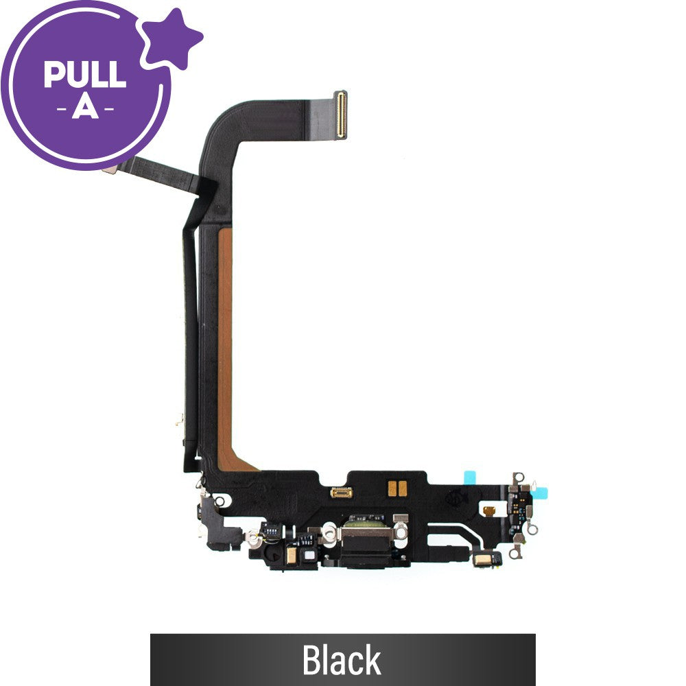 Charging Port for iPhone 13 Pro Max (Purple)-Black Charging Port for iPhone 13 Pro Max (Purple)-Black